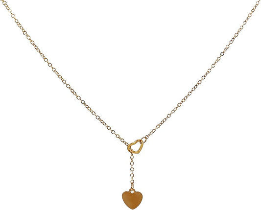 Irregular Y2k Long Y-shaped Necklace with Zircon Inlaid Sparkling Brick Tassel Pendant Double-Layer Chain High-end Fashion Accessory Women's