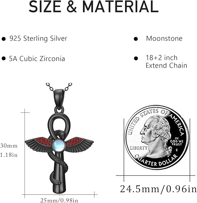 YEESIA Cross Necklace for Men Women 925 Sterling Silver Christian Pendant Religious Jewelry Gift for Men Women.