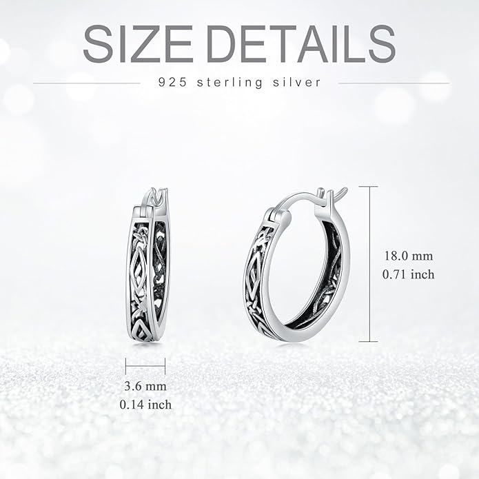 Sterling Silver Hoop Earrings Small Hoop Sun/Leaf/Triangle Huggie Earrings for Women Hypoallergenic