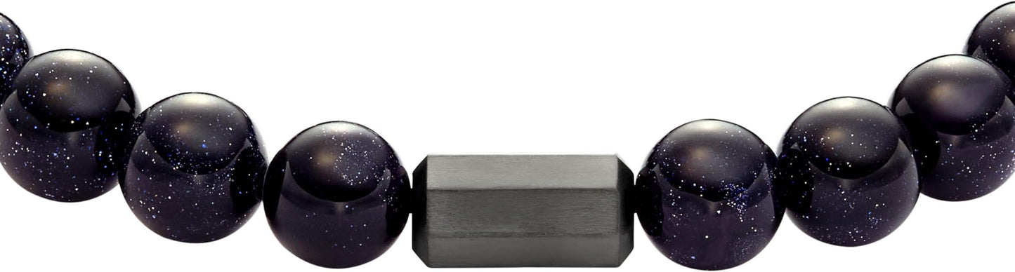 Fossil Men's Stainless Steel and Genuine Leather and/or Beaded Bracelet for Men