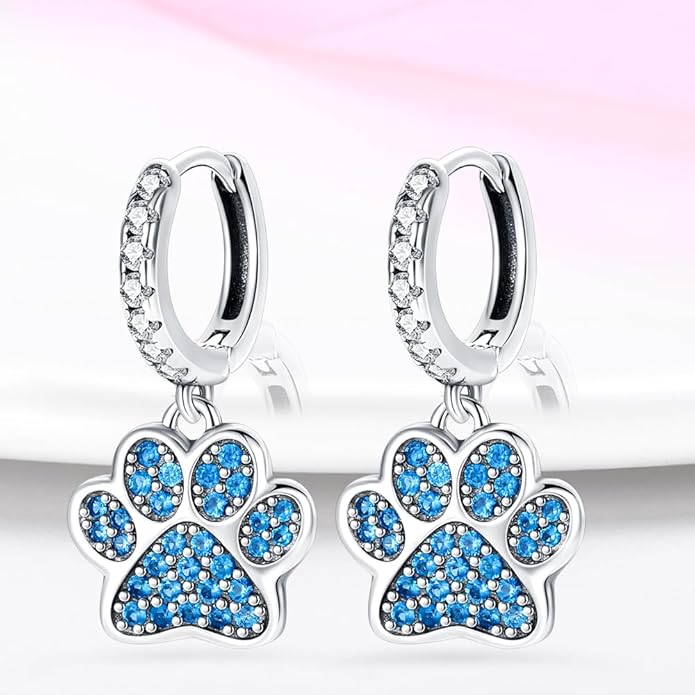 925 Sterling Silver Women Earrings, Sparkling Star and Moon Earrings, Various Hypoallergenic Earrings, Best Gift for Women