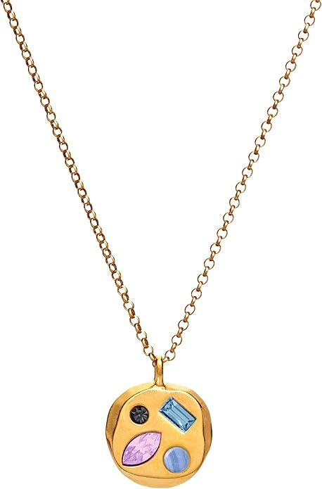 Birthdate 14k Gold Necklace for Women - 16-20in Adjustable 14 Karat Gold Chain with Lobster Clasp - Cadenas de Oro 14k Puro Para Mujer, Ladies Jewelry Birthstone