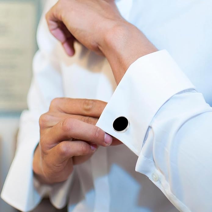 GWD 2 Pairs Cufflinks For Men Classic Groom Cuff links Mens Shirt Business Wedding Gifts