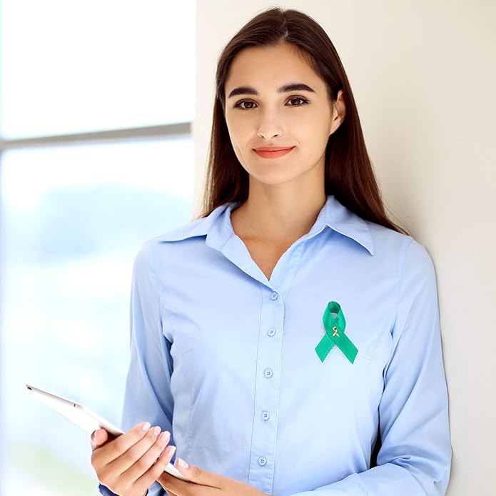 1/2/5/10/25/50/100pcs Satin Awareness Ribbon Pins (Pick your color), for Cancer & Disease Awareness, Bulk Quantities for Fundraising, Events, Gift Giving