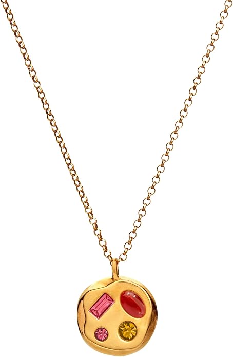 Birthdate 14k Gold Necklace for Women - 16-20in Adjustable 14 Karat Gold Chain with Lobster Clasp - Cadenas de Oro 14k Puro Para Mujer, Ladies Jewelry Birthstone