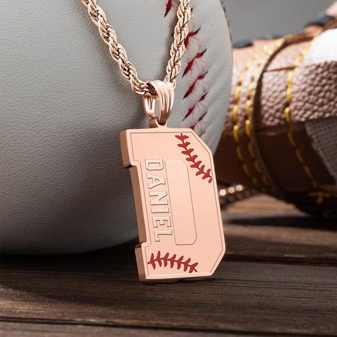 callie Personalized Volleyball|Basketball|Hockey|Baseball|Soccer|Pickleball Necklace - Custom Name & Number, Jewelry Gifts for Sports Lover