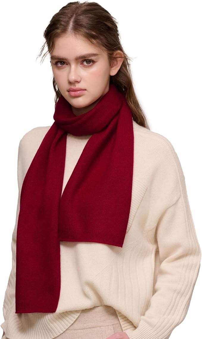 NUOHEMULE Luxury 100% Cashmere Scarf for Women & Men, 59''x10'' Extra Warm Winter Scarf, Blanket Scarves in Premium Gift Box