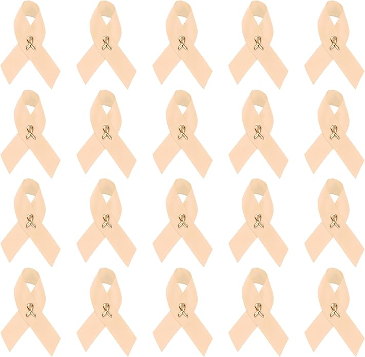 1/2/5/10/25/50/100pcs Satin Awareness Ribbon Pins (Pick your color), for Cancer & Disease Awareness, Bulk Quantities for Fundraising, Events, Gift Giving