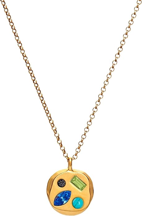 Birthdate 14k Gold Necklace for Women - 16-20in Adjustable 14 Karat Gold Chain with Lobster Clasp - Cadenas de Oro 14k Puro Para Mujer, Ladies Jewelry Birthstone
