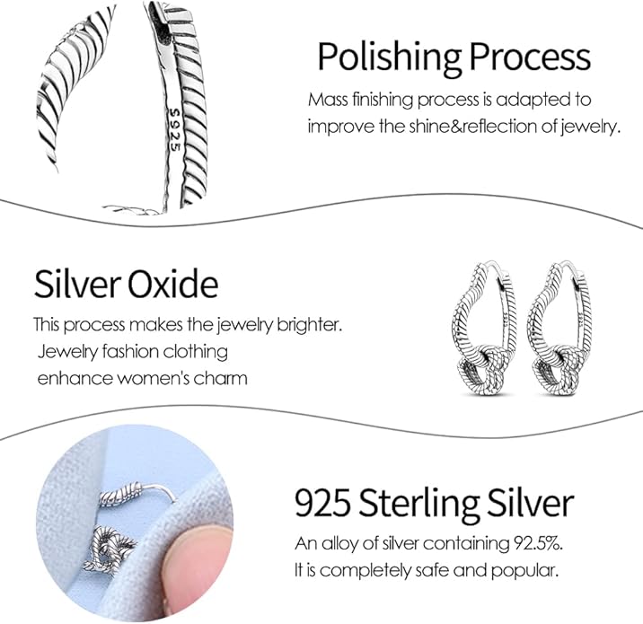925 Sterling Silver Women Earrings, Sparkling Star and Moon Earrings, Various Hypoallergenic Earrings, Best Gift for Women