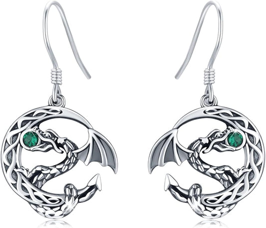 925 Sterling Silver Animals and Plants Dangle Drop Earrings for Women Hypoallergenic Gift for Women Mom Wife Her, Mother’s Day, Birthday, Anniversary