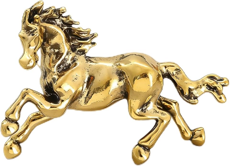 2026 New Year Of Horse Pin Brooch, Good Luck Chinese Zodiacs Horse Pins For Fashion Accessories Animal Lucky Charm Statue Feng Shui Gifts Jewelry For Women Men