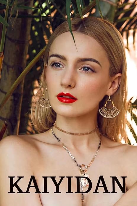 Silver/Gold Boho Dangle Statement Earrings for Women Trendy,Handmade Vintage Dainty Cute Long Drop Summer Earrings,fashion Accessories Jewelry Gifts