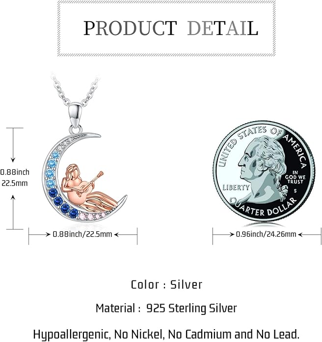 Soccer/Basketball/Gymnastics/Swimming/Ballet/Running/Golf/hockey Necklace 925 Sterling Silver Sport Jewelry Birthday Christmas Gifts for Women
