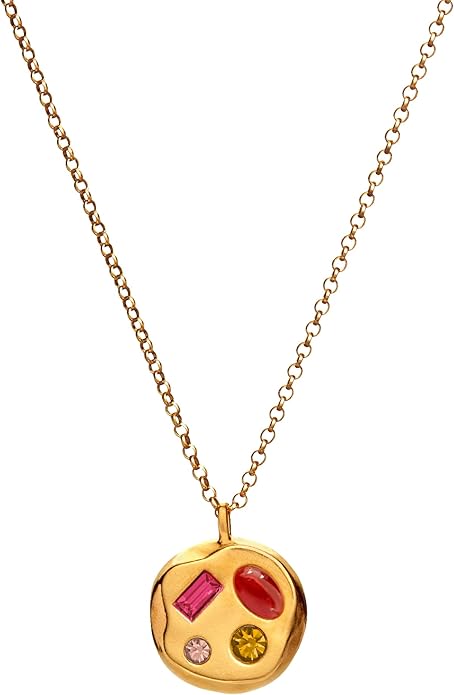 Birthdate 14k Gold Necklace for Women - 16-20in Adjustable 14 Karat Gold Chain with Lobster Clasp - Cadenas de Oro 14k Puro Para Mujer, Ladies Jewelry Birthstone