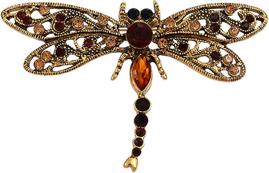 LuvQaze Animal Brooch for Women Men Zirconia Rhinestone Abalone Shell Animal Lapel Pin Christmas Birthday Holiday Gift for Wife Mother Girlfriend Daughter