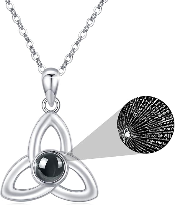 TUGHRA Evil Eye Necklace S925 Sterling Silver Evil Eye Pendant Necklaces Protection Jewelry Amulet Gift for Women Girls Boys Men Birthday Anniversary