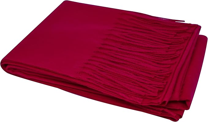 Ocomfly 100% Pashmina Scarf for Women - Premium Womens Scarves - Gift Boxed - Shawls or Wraps - Ultra Soft and Warm