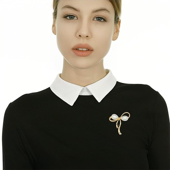 la luen Brooch Pins For Women Fashion Elegant Brooches Lapel Badges Coat Sweater Scarves Shawl Dress Accessory Wedding Party Prom Jewelry