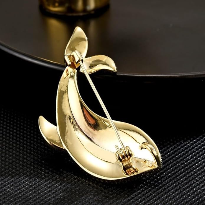 UNVAK Animal Brooches for Women Pearl Rhinestones Animal Brooch Pin Cute Animal Jewelry Gift for Wife Mom Girlfriends