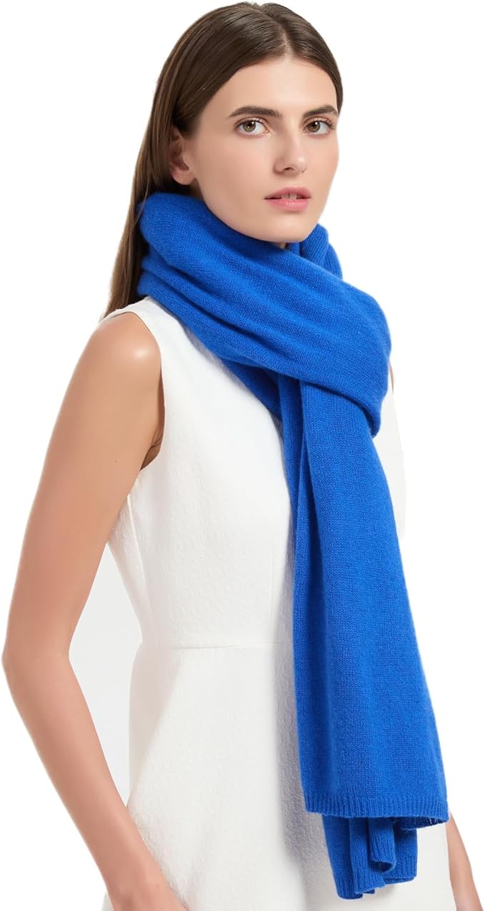 Erdenech Luxury Cashmere Wool Blend Wrap for Women, All-Season Travel Wrap Shawl, Extra Large Blanket Shawl Scarf Pashmina