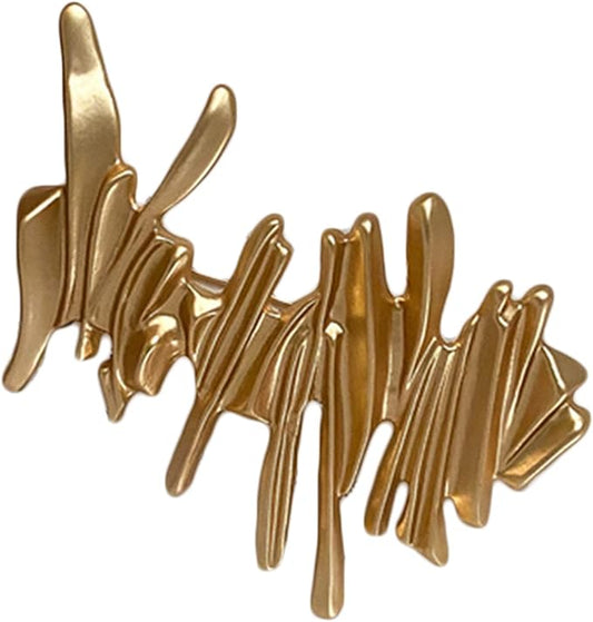 HANGELI Irregular Metal Brooches Simple Design Fashion Retro Brooch Female Brooch Accessories Alloy