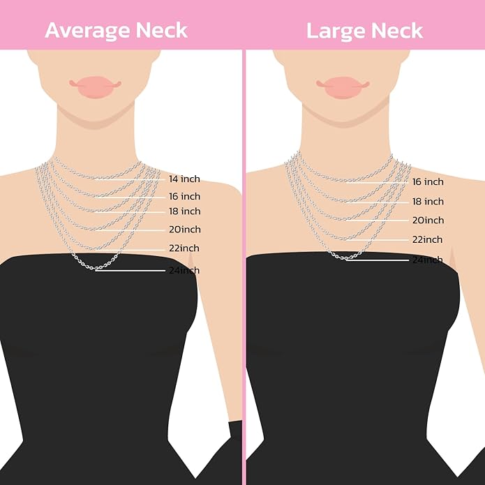Thin Solid 925 Sterling Silver Chain Necklace 1.1mm, 14 16 18 20 22 24 Inch, Cable Chain, Anti-tarnish, Hypoallergenic, Includes Gift Box, Strong Dainty Chain for Women, Made in Thailand