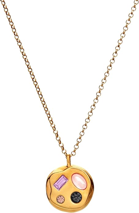 Birthdate 14k Gold Necklace for Women - 16-20in Adjustable 14 Karat Gold Chain with Lobster Clasp - Cadenas de Oro 14k Puro Para Mujer, Ladies Jewelry Birthstone