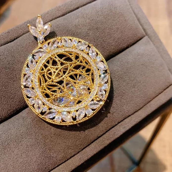 AILONMEI Brooch Pins For Women Fashion, Flower Brooches Jewelry For Women Floral Series Brooches And Pins Designer Lady's Costume