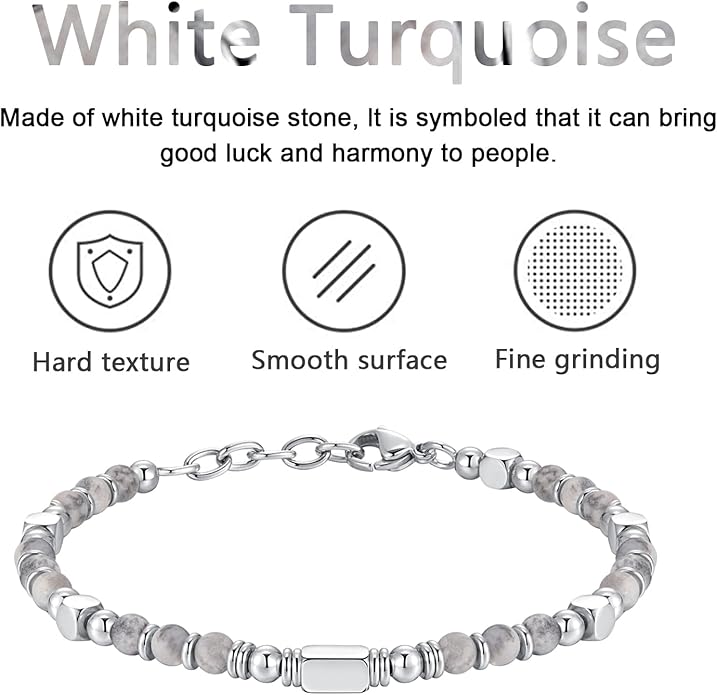 Beaded Bracelets for Women - Silver and Gold Boho Bracelets, Trendy Jewelry Gifts for Lover, Mom, Friends