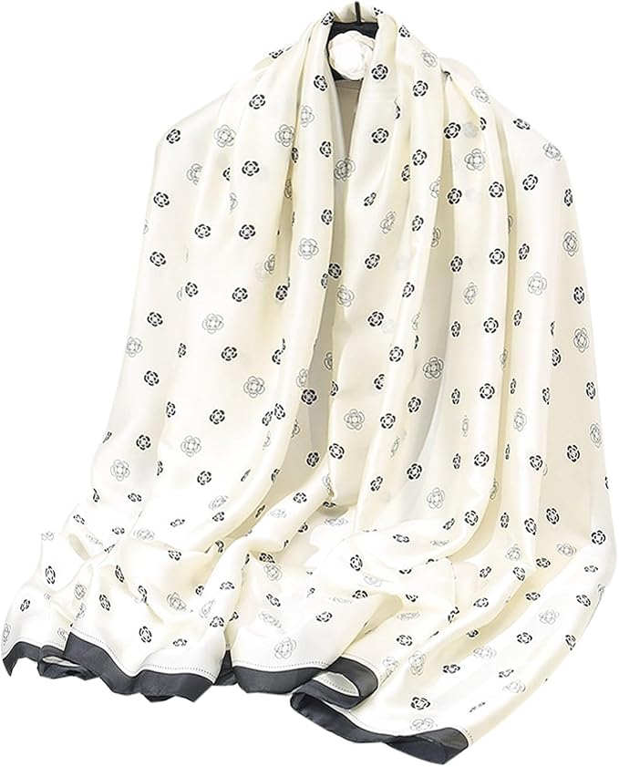 Hioyiwse Shawl Scarf For Women Lightweight Scarves Floral Pattern Formal Evening Dressesformal Shawl Summer Wraps