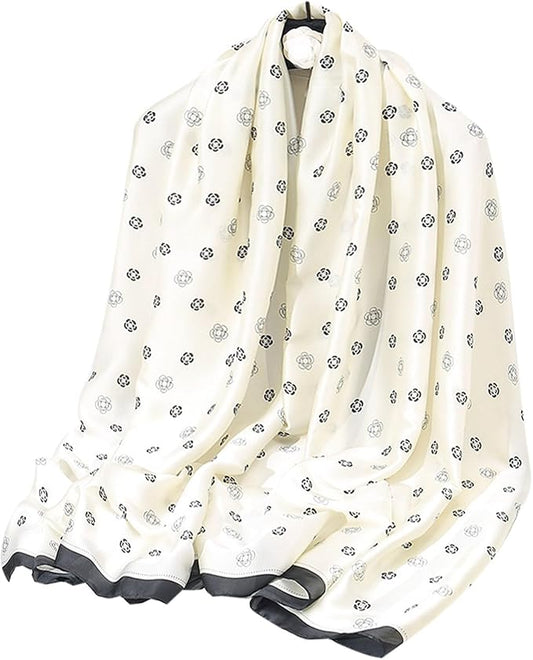 Hioyiwse Shawl Scarf For Women Lightweight Scarves Floral Pattern Formal Evening Dressesformal Shawl Summer Wraps