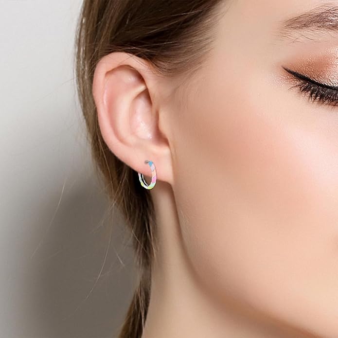 925 Sterling Silver Women Earrings, Sparkling Star and Moon Earrings, Various Hypoallergenic Earrings, Best Gift for Women