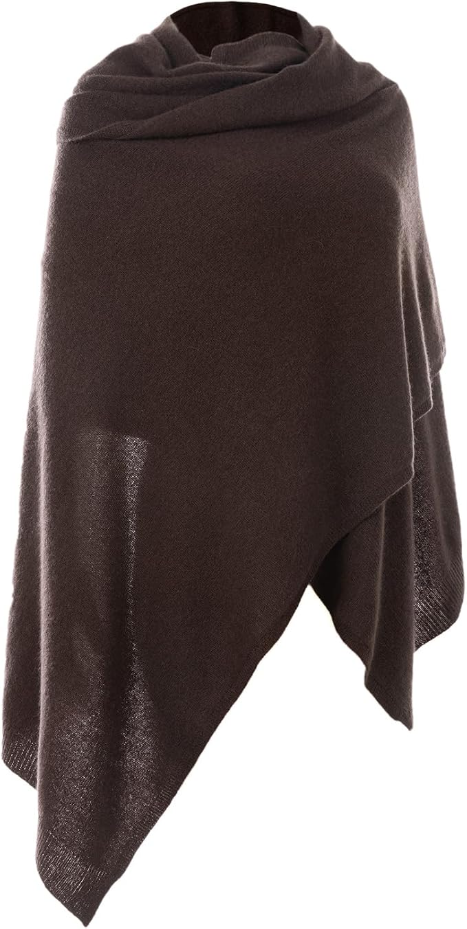 ENETIX Women's Cashmere Wool Oversized Shawl Wrap, Solid Color Pashmina Ultra Soft Stole Scarf for Women with Gift Box