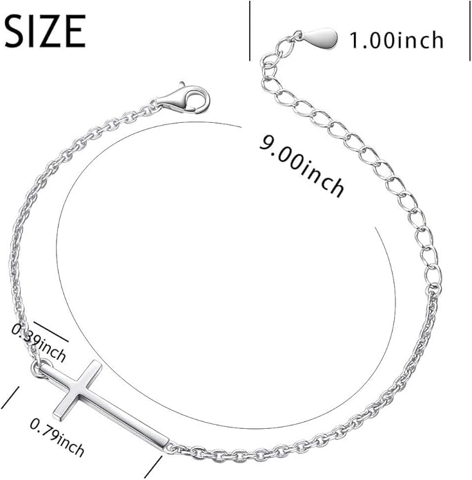 Anklet for Women S925 Sterling Silver Adjustable Foot Evil Eye Starfish Heart Bead Butterfly Celtic Knot Cross Multilayer Layered Ankle Bracelet Jewelry