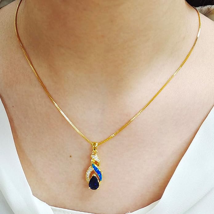 Hermosa Jewelry Sets Australian Created Opal Necklace Earrings Mother's Day Gifts Jewelry for Mom