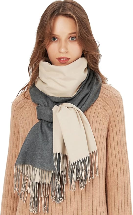 maamgic Women's Winter Scarf Soft Warm Scarf for Women Cozy Shawl Wraps for Women Lightweight Pashmina Style Wrap