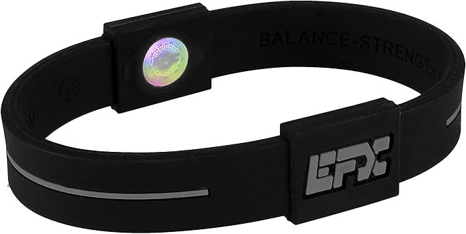 EFX Performance Surgical-Grade Silicone Balance Bracelet with Programmed Holograms for Balance, Strength, Flexibility, Energy | Waterproof & Sweatproof Bracelet for Men and Women | Great for Seniors