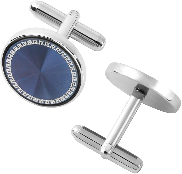 Dannyshi Cufflinks for Men Classic Wedding Business Shirt Cuff Links Set Gifts with Box