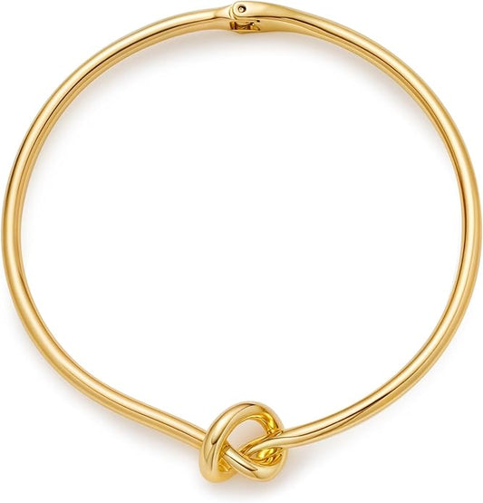 Chunky Collar Necklaces for Women Bold Gold Silver Teardrop Choker Necklace Open Cuff Necklace Fashion Statement Necklaces