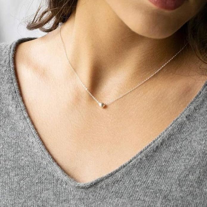 Turandoss Dainty Layered Choker Necklace, Handmade Y Pendant Necklace Multilayer Bar Disc Necklace Adjustable Layering Choker Necklaces for Women