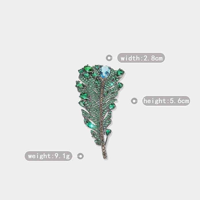AILONMEI Brooch Pins For Women Fashion, Flower Brooches Jewelry For Women Floral Series Brooches And Pins Designer Lady's Costume