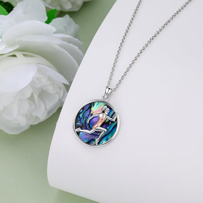 Soccer/Basketball/Gymnastics/Swimming/Ballet/Running/Golf/hockey Necklace 925 Sterling Silver Sport Jewelry Birthday Christmas Gifts for Women