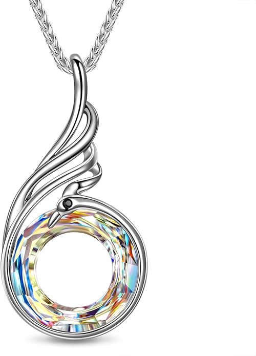 Kate Lynn “Rise From the Ashes” Phoenix Necklaces for Men Women, 18~27 Inch Adjustable Necklace, Ideal Birthday Gift Christmas Gift for Men Women, Symbol of Luck and Renewal