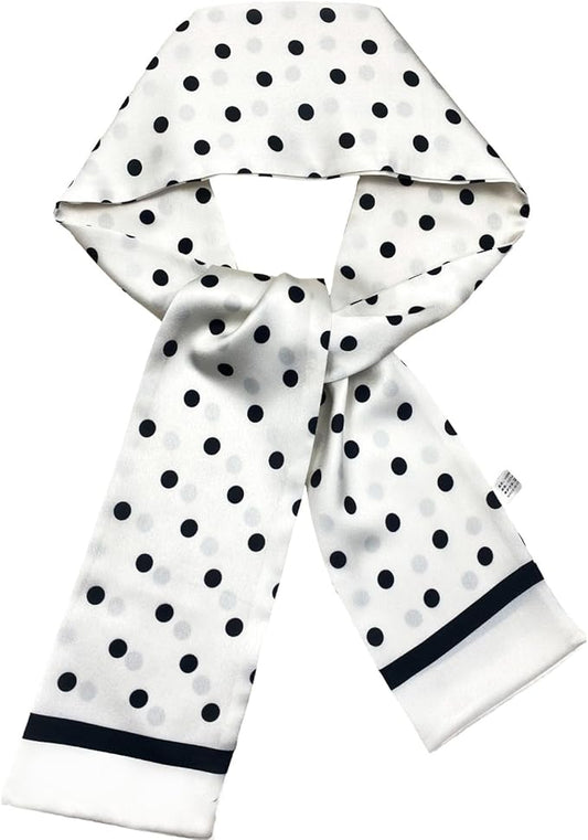 Dailyacc Hair Scarf for Women Fashion Silky Satin Headscarf Wrap Breathable Lightweight Neck Scarves For Handbag