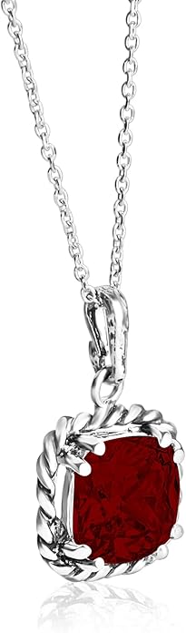JEAN RACHEL JEWELRY 925 Sterling Silver Necklace for Women - Rope with Cubic Zirconia Vintage Design - Hypoallergenic, Lead & Nickel Free Jewelry - Artisan Handcrafted Statement Necklace