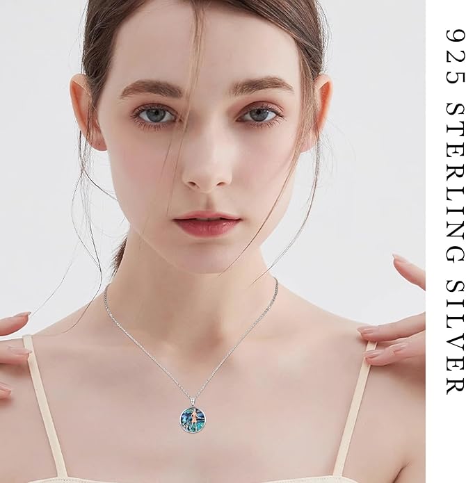 Soccer/Basketball/Gymnastics/Swimming/Ballet/Running/Golf/hockey Necklace 925 Sterling Silver Sport Jewelry Birthday Christmas Gifts for Women