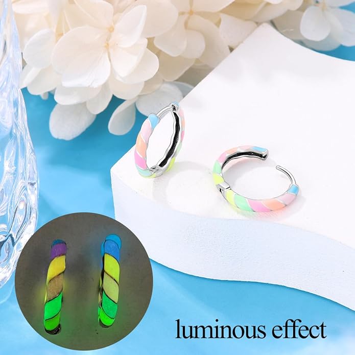925 Sterling Silver Women Earrings, Sparkling Star and Moon Earrings, Various Hypoallergenic Earrings, Best Gift for Women