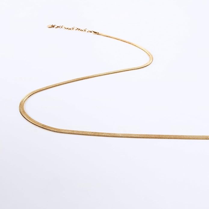 ROSEDANCE Heart Necklace for Women, 14K Gold Plated Dainty Heart Necklace, Tiny Love Symbol Pendant Choker, Minimalist Dainty Jewelry Gift, Valentines Day Anniversary Birthday