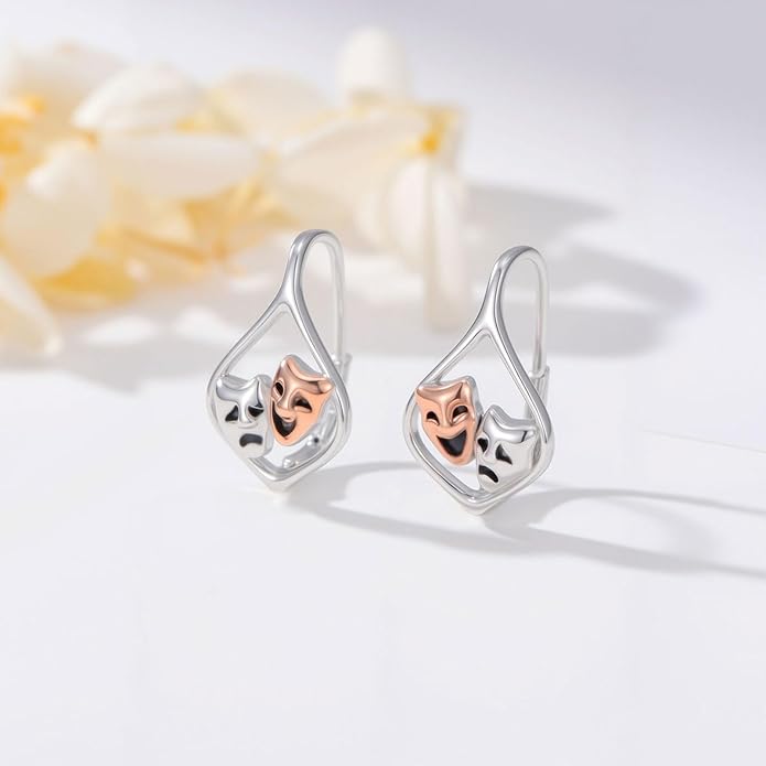 JUSTKIDSTOY Witches Knot Earrings for Women 925 Sterling Silver Nudo De Bruja Dangle Leverback Earrings Celtic Jewelry Halloween Birthday Gift